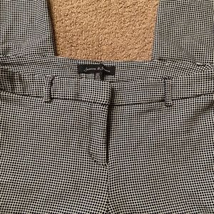 Checkered stretchy pants